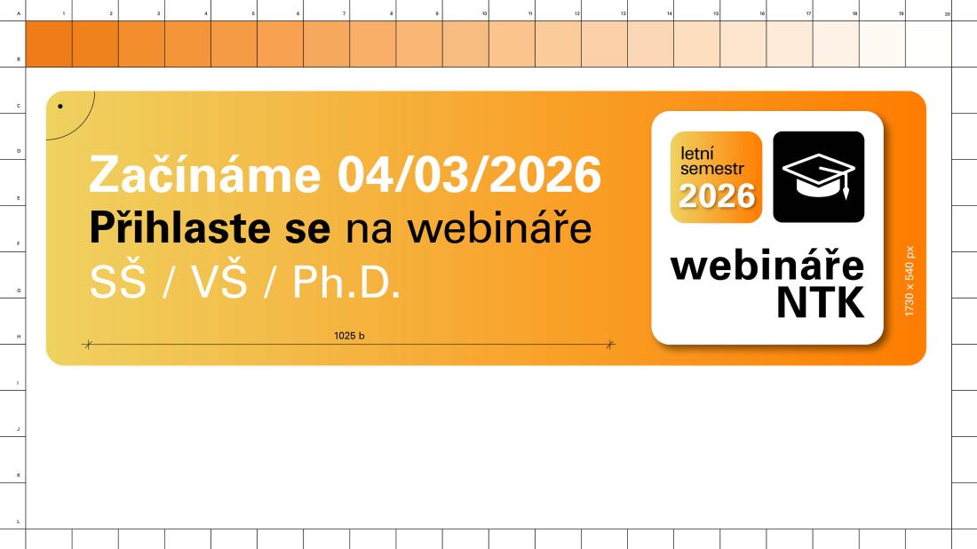 Nab&iacute;dka webin&aacute;řů pro letn&iacute; semestr